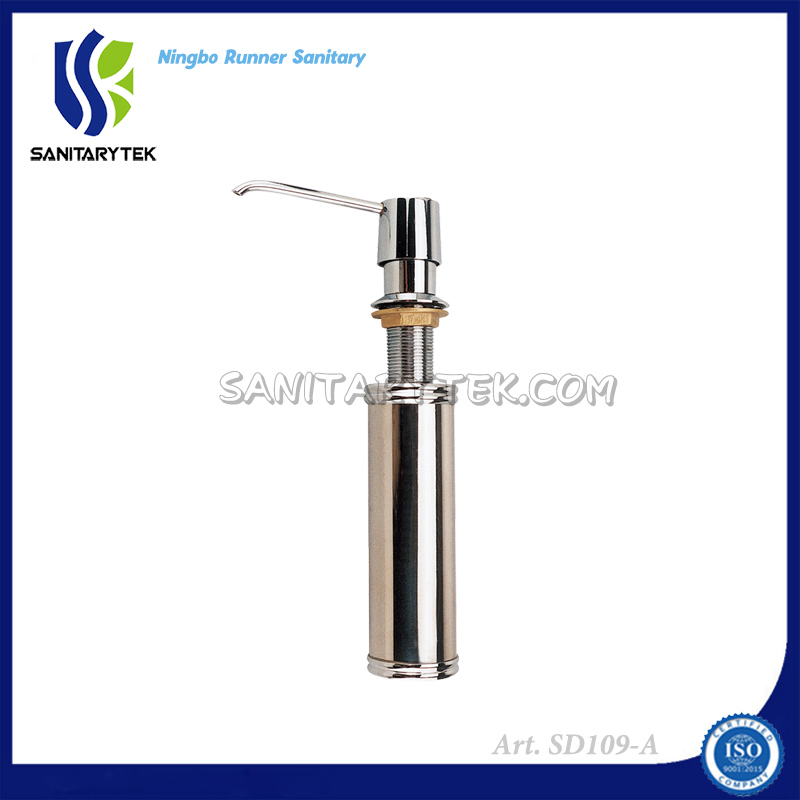 Soap Dispenser Kitchen Sink with Stainless Steel Bottle