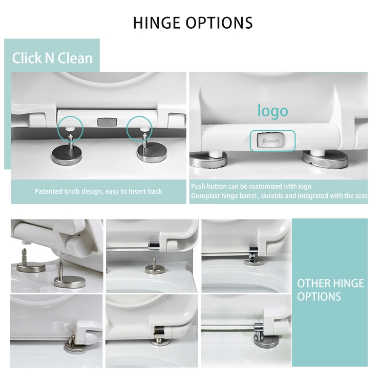Modern Bathroom Sanitary European Toilet Seat Quick Release Toilet Seat Cover