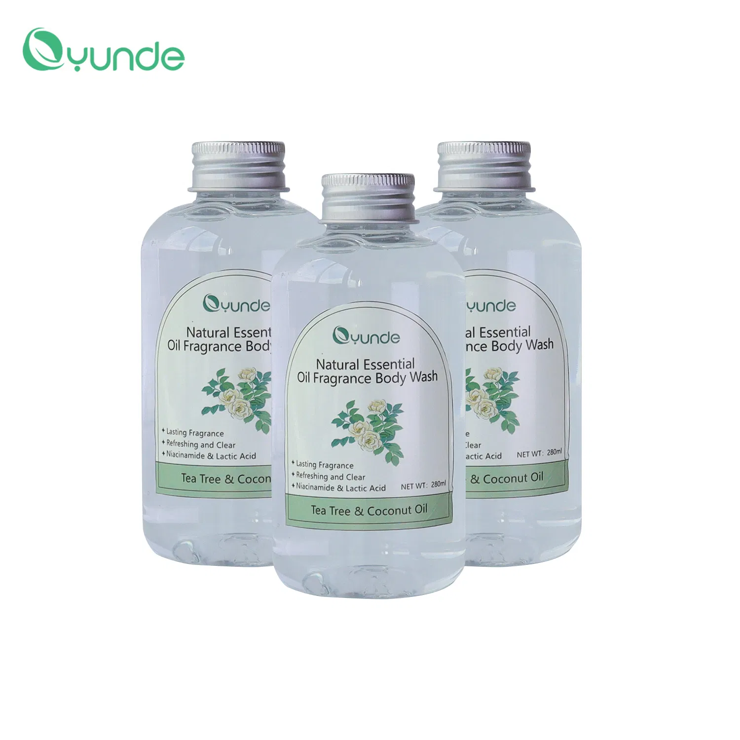 Hotel Supplies Niacinamide & Lactic Acid OEM ODM Shower Ger