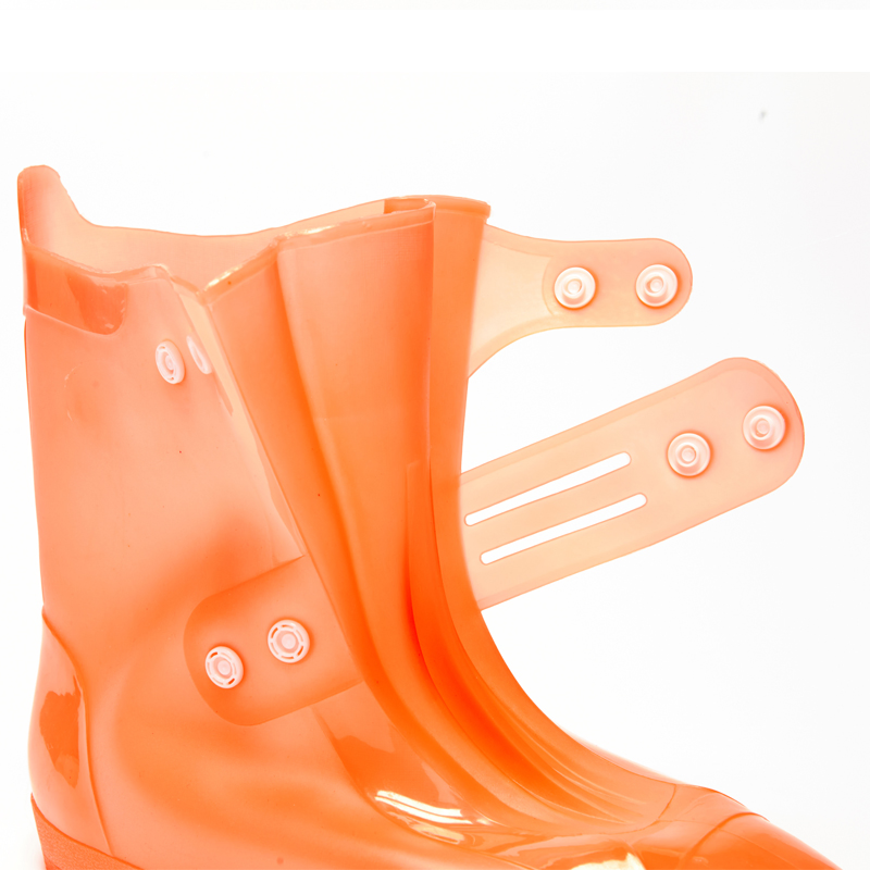 26 Cm Waterproof Anti-Skid Unisex PVC Rain Shoes Cover
