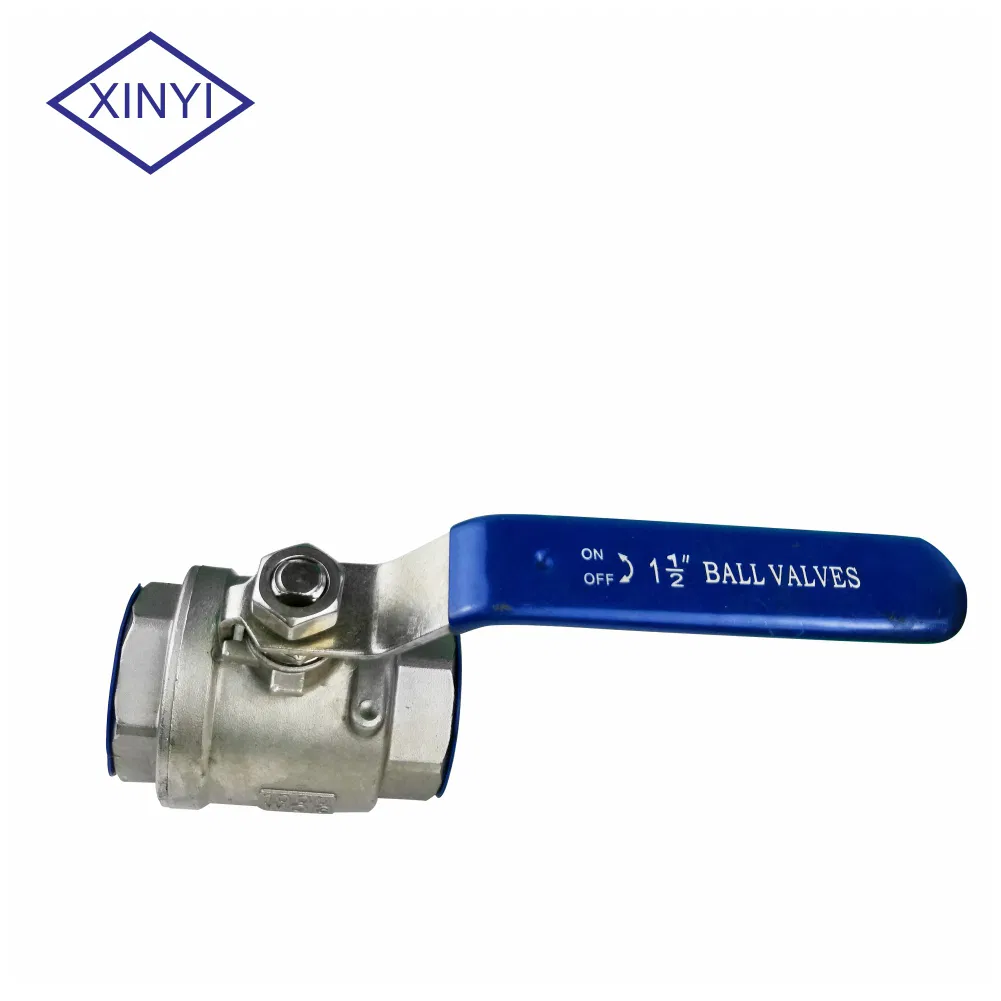 Welded Connection Low-Pressure Manual 3-Piece Stainless Steel Ball Valve CF8m 1000wog