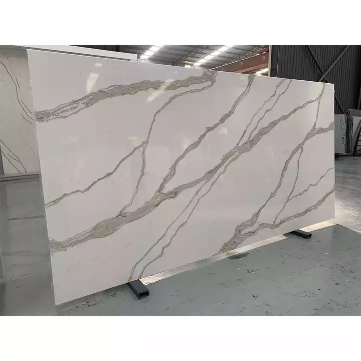 Quartz Stone Artificial Stone Slab New Design Countertop