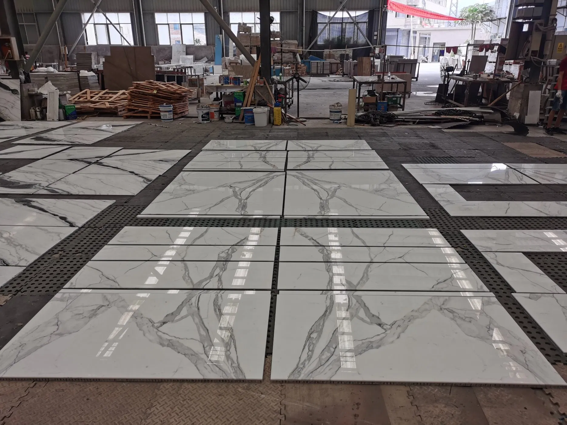 Мраморная плитка Bianco Carrara для кухни и стен