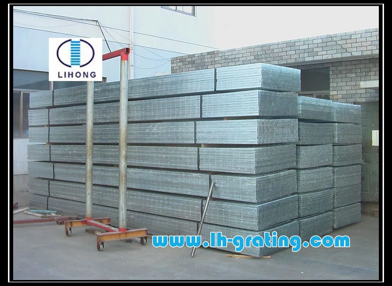 Hot DIP Galvanized Welded Steel Handrails, Welded Steel Stanchions