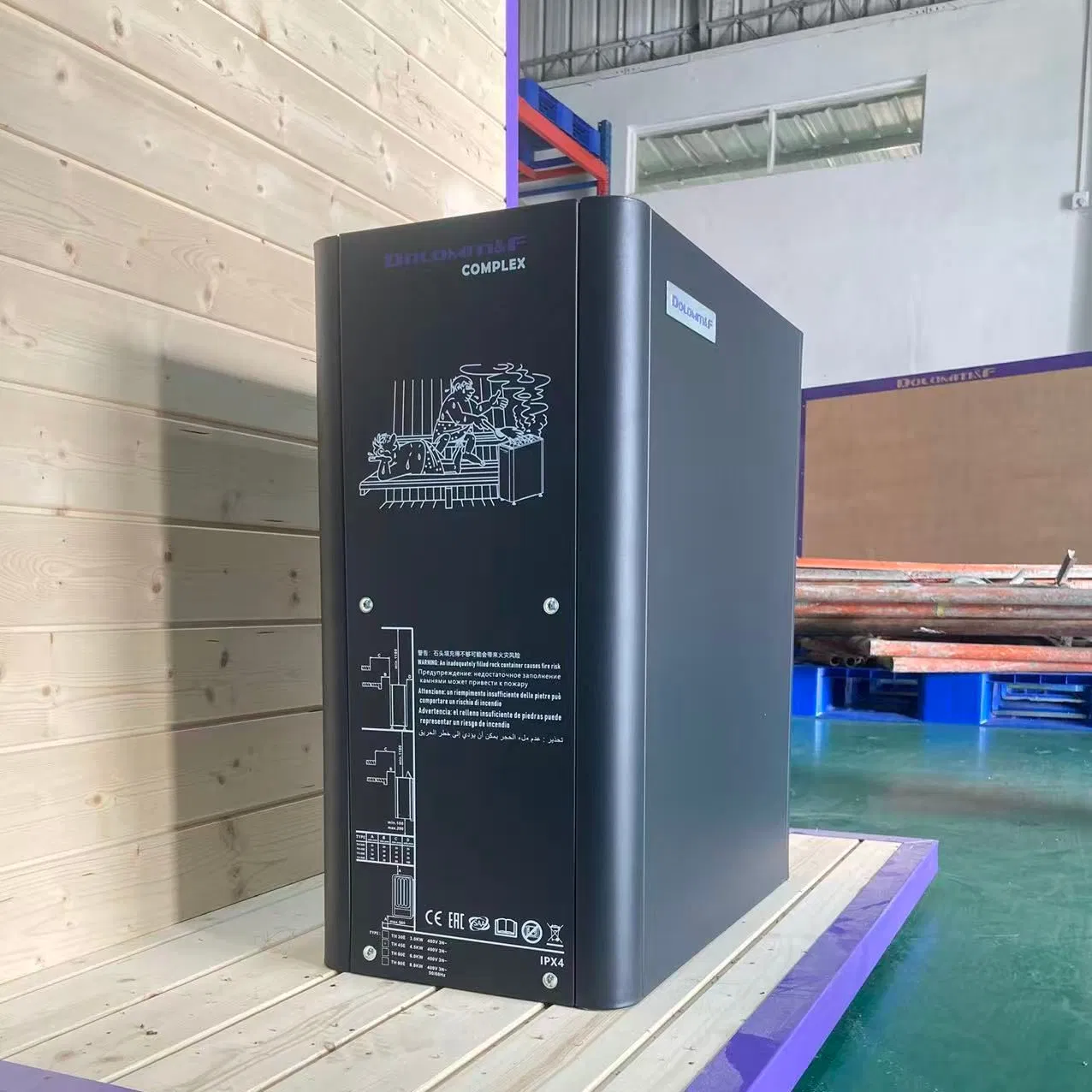 Обогреватель для сауны с защитой от детей, 6 кВт