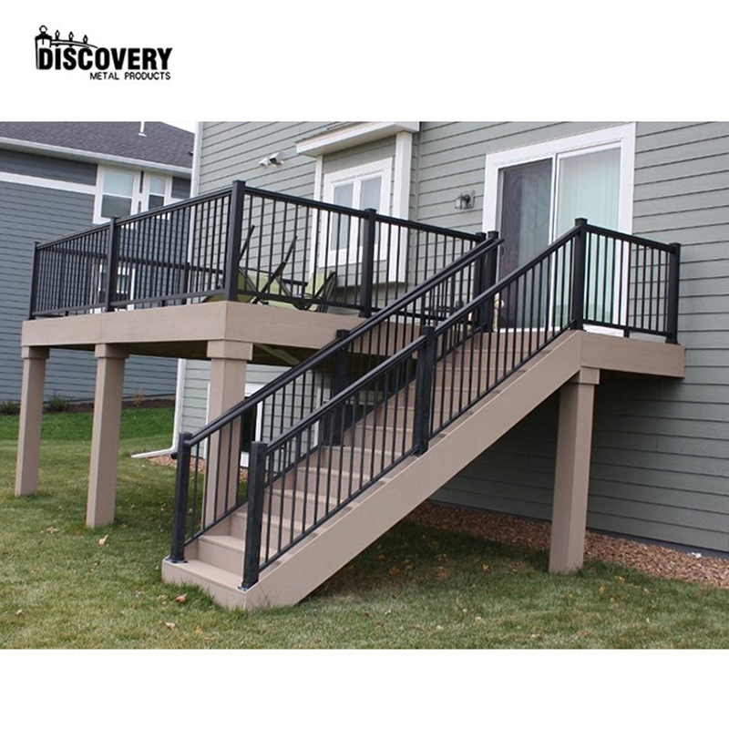 New Style DIY Aluminum Deck Pickets Railing for Balcony