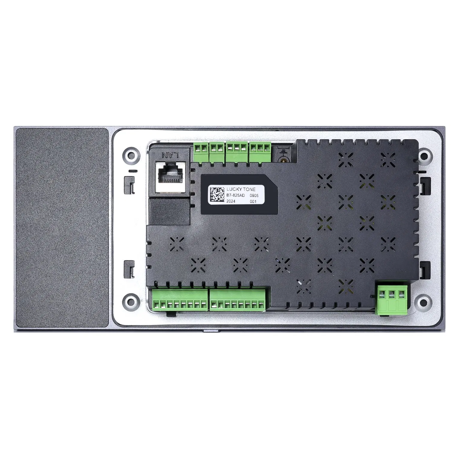 Усилитель мощности 8x25W с экраном 7 дюймов и Bluetooth