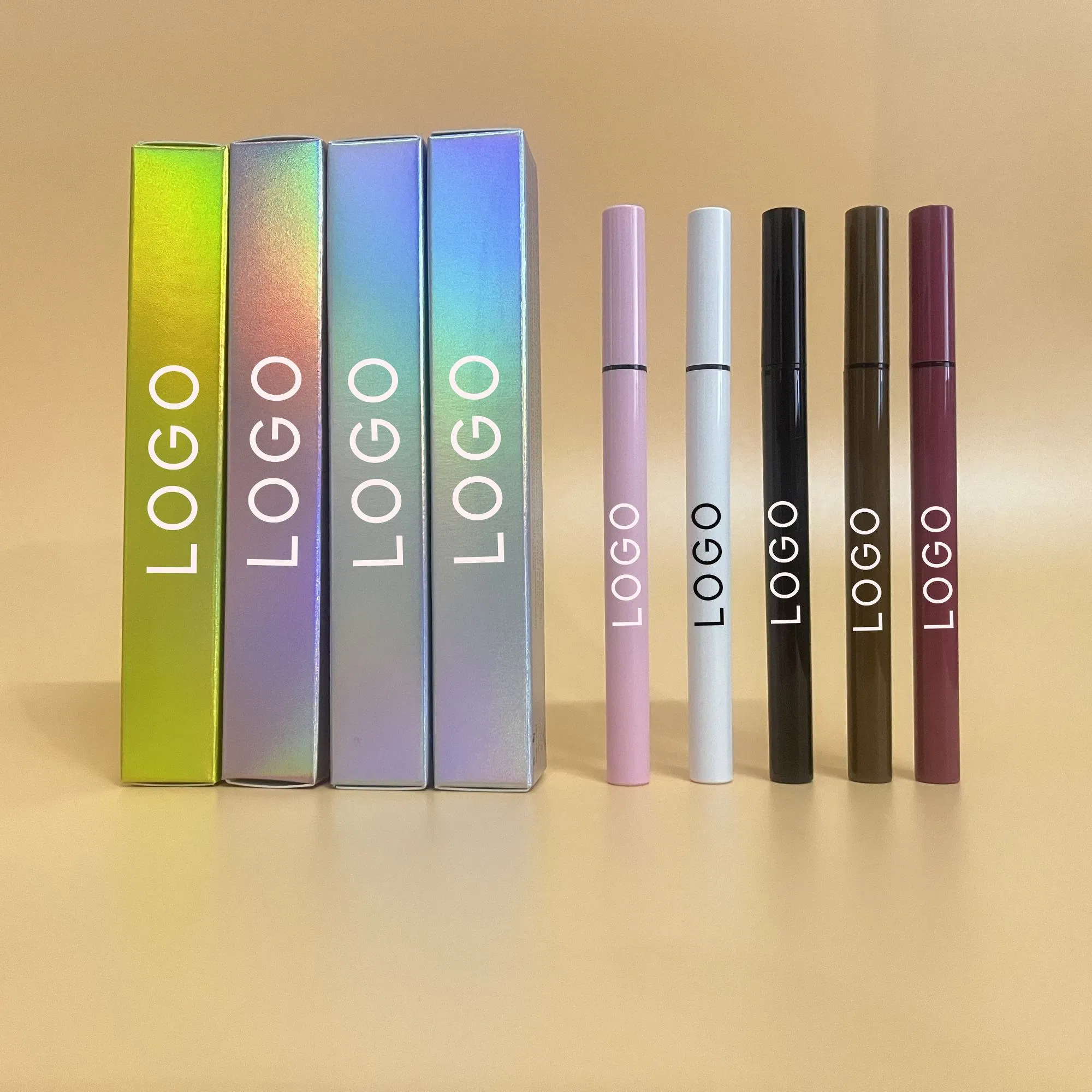 No Logo Eyeliner Glue Pen Private Label Gel Liquid Tip Water Eyeliner