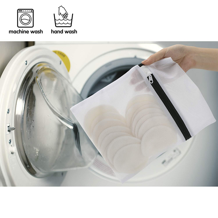 Biokleen Washable Reusable Bamboo Makeup Remover Pads Breathable Make up Removal Cotton Pad