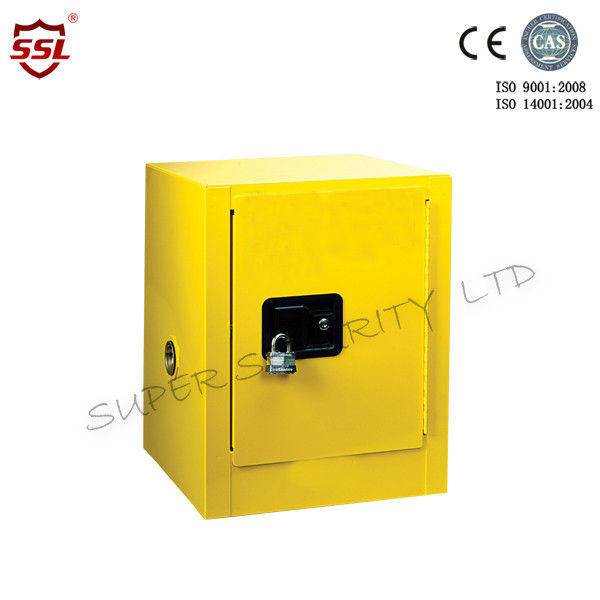 Bench Top Chemical Safety 16-Gauge Double Wall Construction Flammable Chemical Storage Cabinets