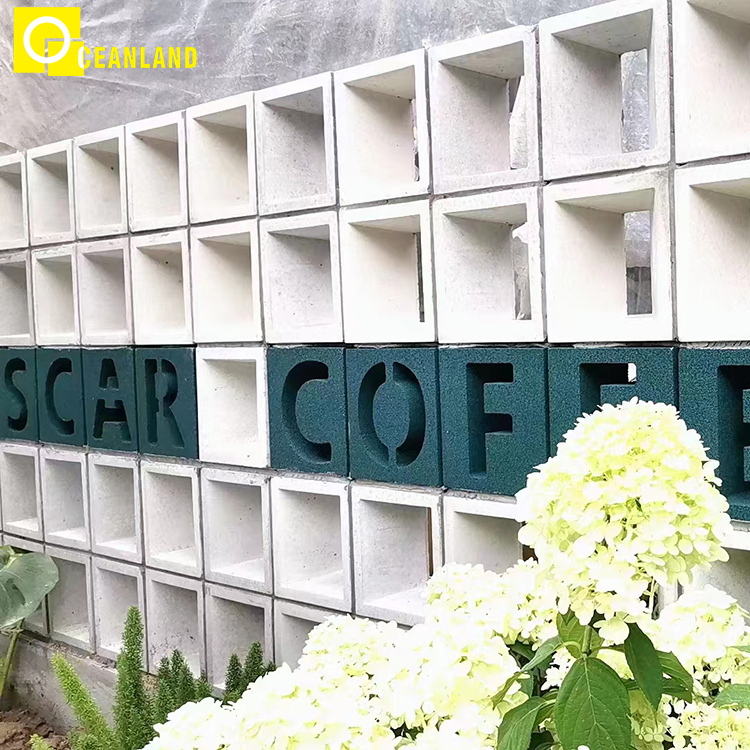 Foshan Factory Building Material Outdoor Wall Ceramic Clay Hollow Brick