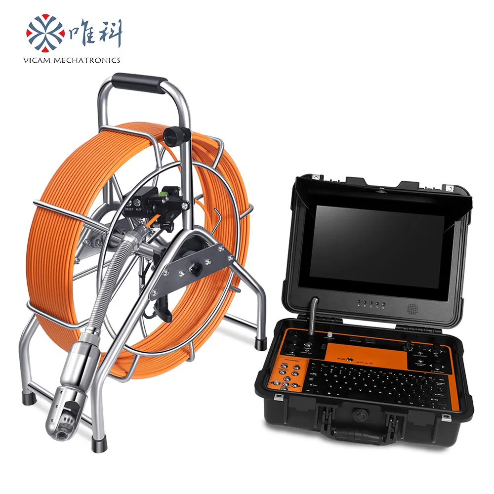 Vicam HD Wateproof Pipe Inspection Camera with 512Hz Transmitter Pan Tilt Camera