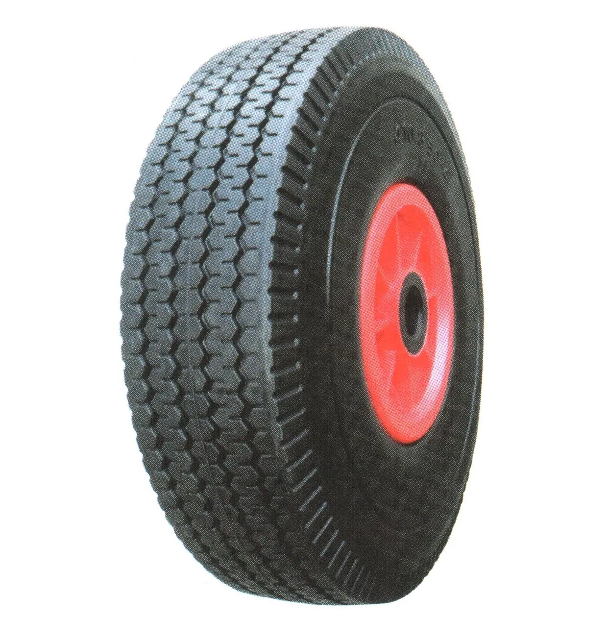 High-Quality PU Foam Filled Solid Tires 3.50-4 for OEM