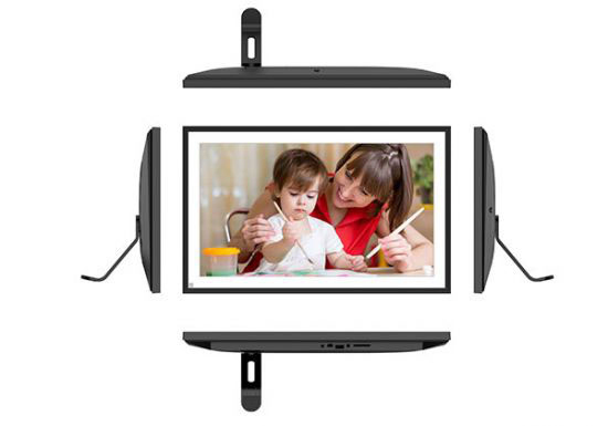 15.6 Inch Digital Photo Frame with Touch Screen - High-Resolution Smart Display for Interactive Photo Viewing & Modern Home Decor