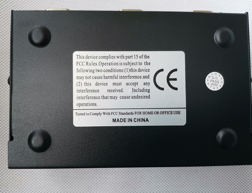 VGA-сплиттер 1x4, 4-портовый разветвитель видео