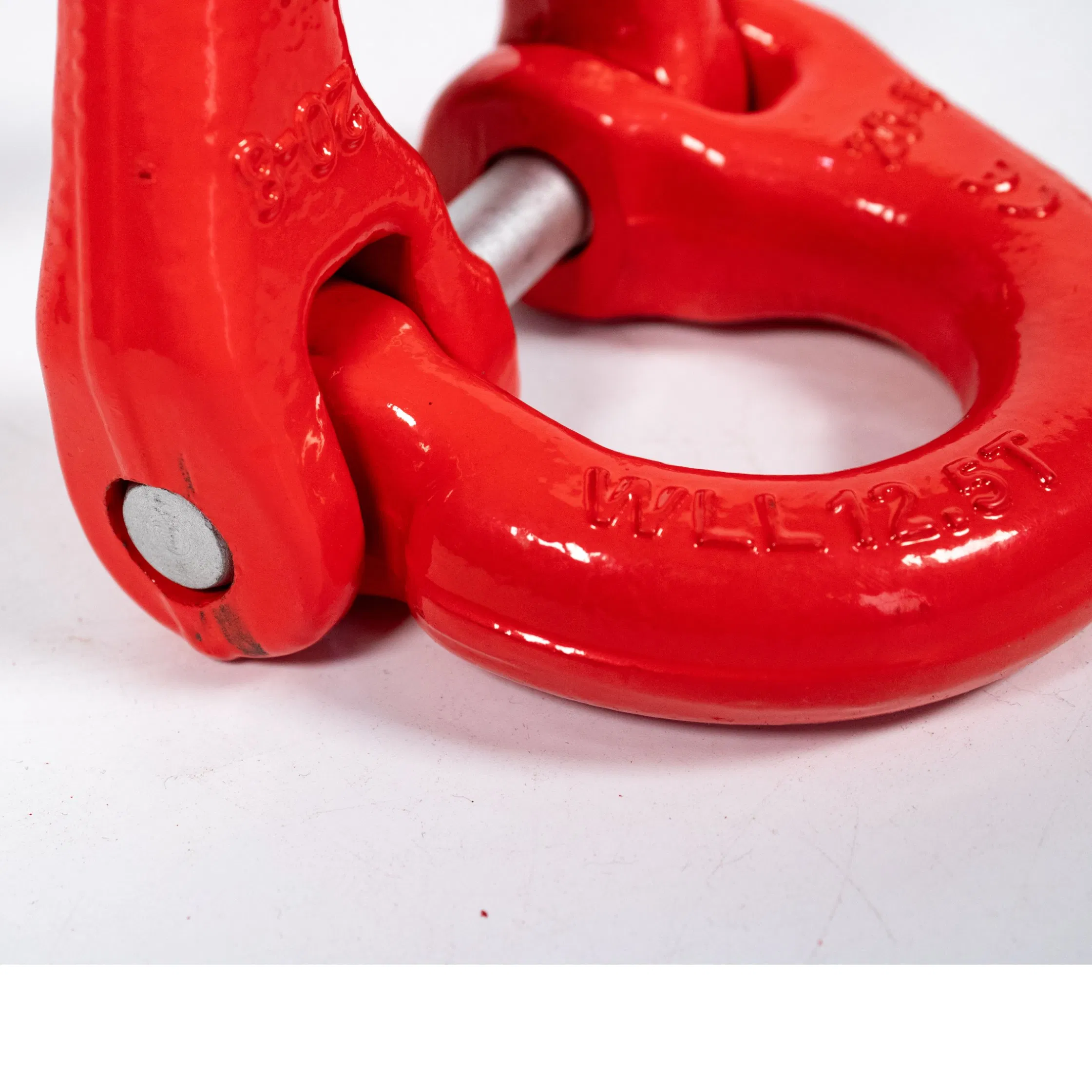 G80 European Red Butterfly Buckle Shackle Chain Connecting Link for Lifting