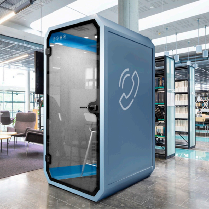 Cheap Price Container House Silent Pod Office Phone Booth Modular Soundproof Cabin