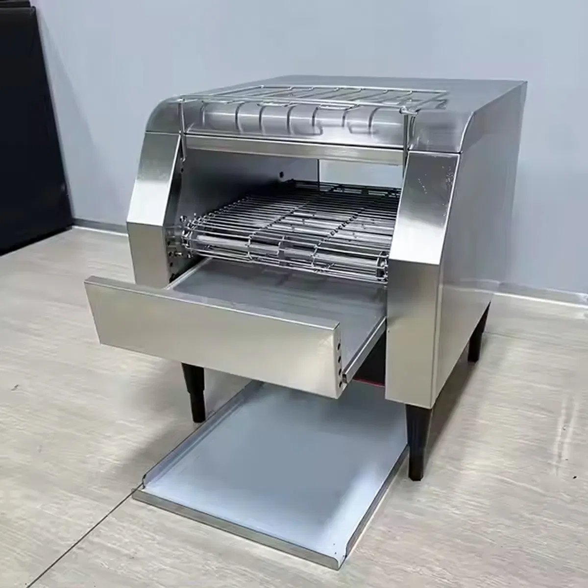 Commercial Removable Crumb Tray Table Toaster