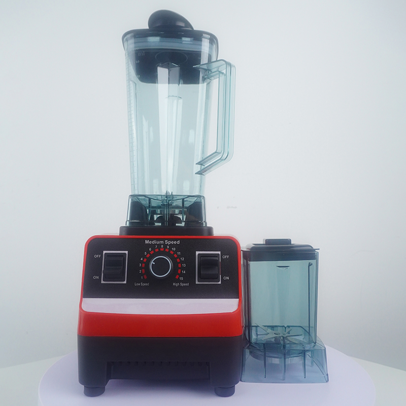 2 in 1 Mini Juicer Blender Portable Electric Food Processor Blender Household Kitchen Small Appliances 2L Hand Blender Electric Kb06007