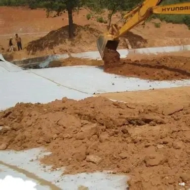 PP Woven Geotextile Silt Fence Fabric Sediment Barrier on Construction Site