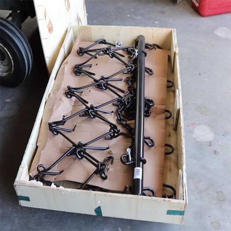 Heavy Duty Drag Harrow Metal Frame Drag Harrow for Farming