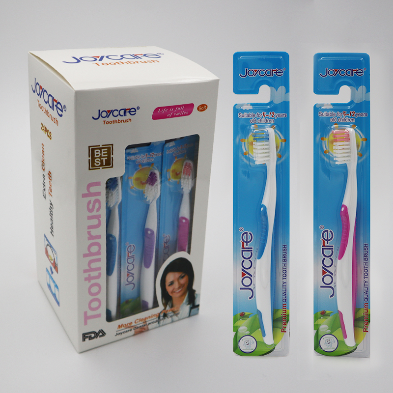 Soft Bristle Kids Toothbrush for Travel and Home Use