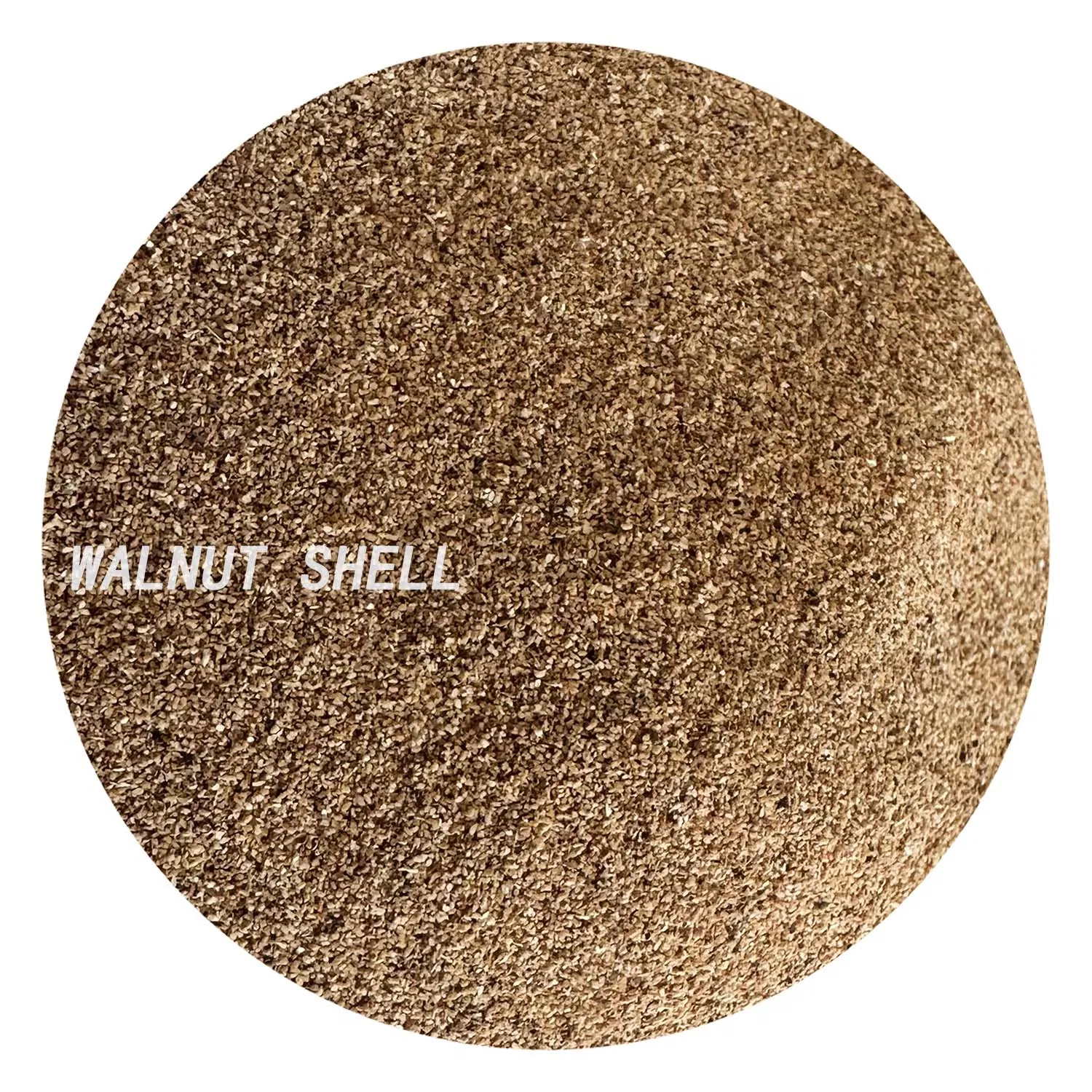 Абразивные частицы из скорлупы грецкого ореха