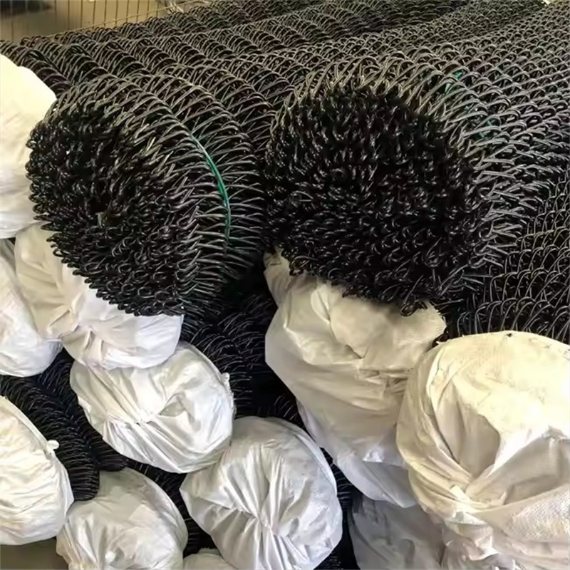 Galvanized Chain Link Fence Fabric for Sports Field Security