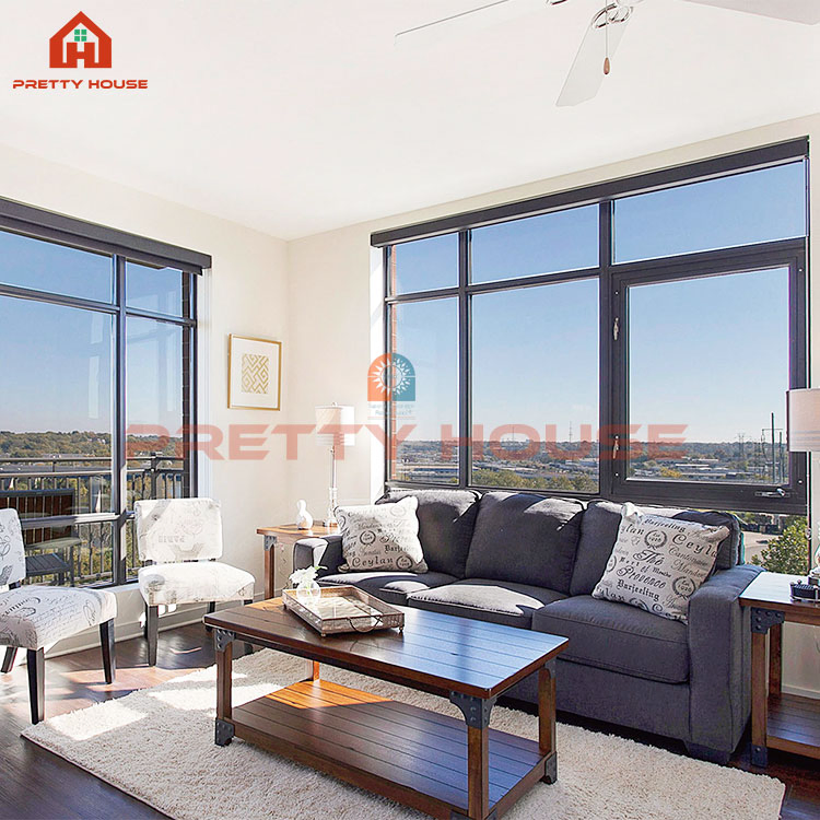 Residential Villa Project Custom Aluminum Windows Wholesale Casement Windows