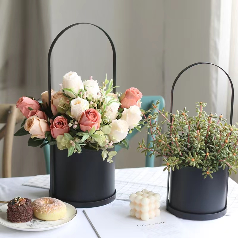 Steel Planter Pot for Home Deco and Furniture Europe Design