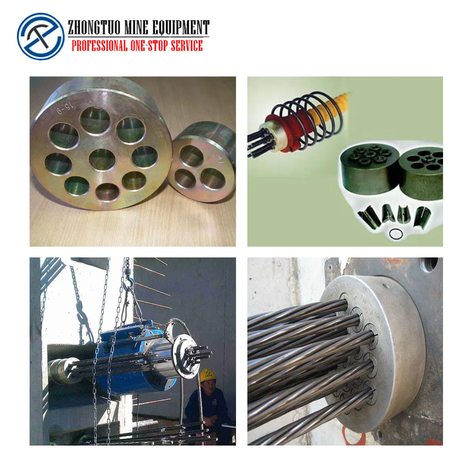 Multi-Strand Concrete Prestressed Permanent Anchorage