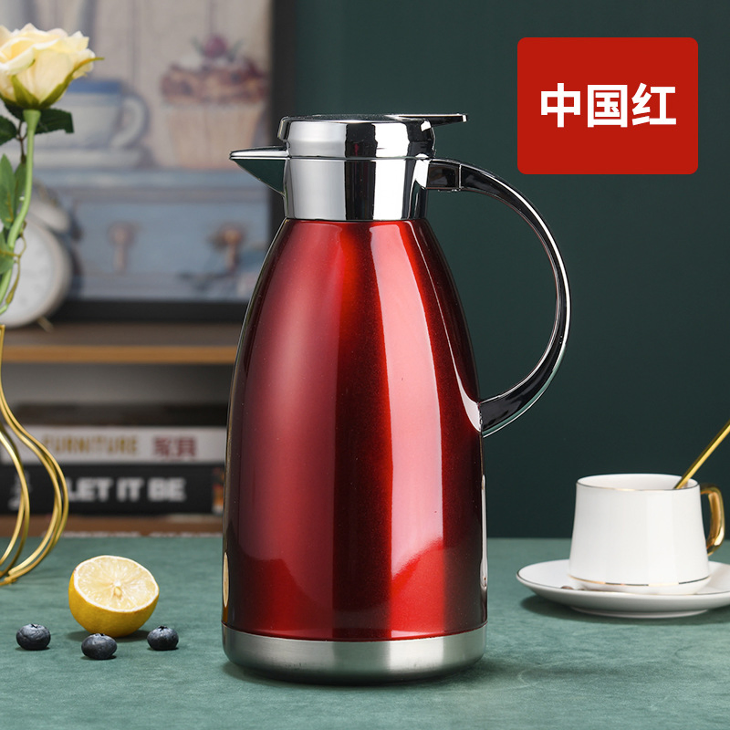 304 Stainless Steel Vacuum Insulated Kettle, European-Style Coffee Pot, Household Hot Water Bottle