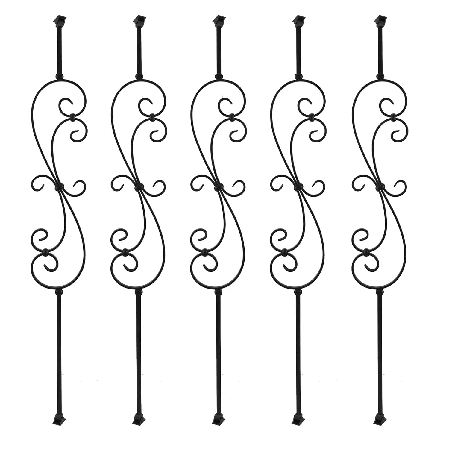 Manufacturer Factory Iron Baluster Wrought S Scroll Hollow Bar