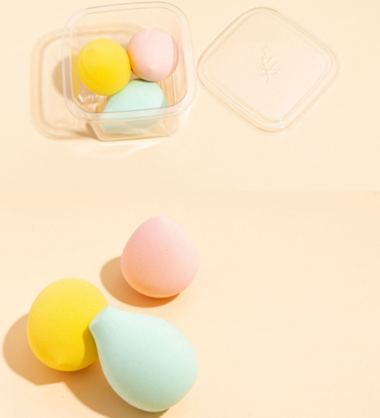 Microfiber Cosmetic Puff Foundation Powder Smooth Cream Multi Shape Water Face Beauty Makeup Sponge