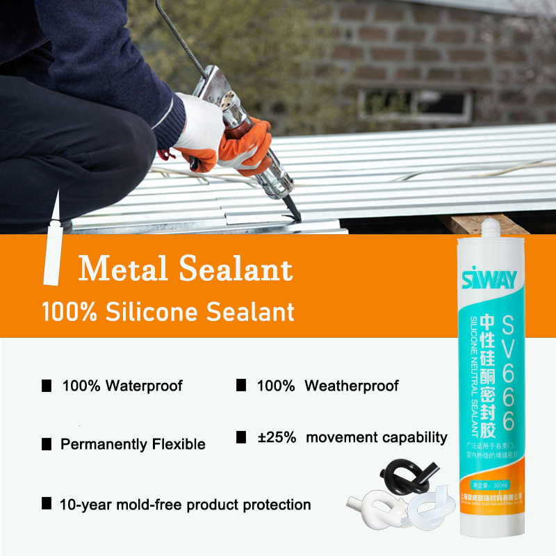 High Quality Multi-Purpose Weather-Resistant Adhesive Gp Neutral Waterproof Silicone Sealant