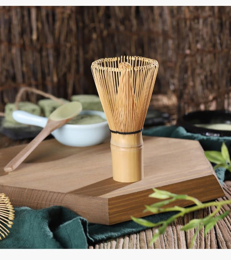 Bamboo Matcha Whisk Set 100% Natural Handcrafted