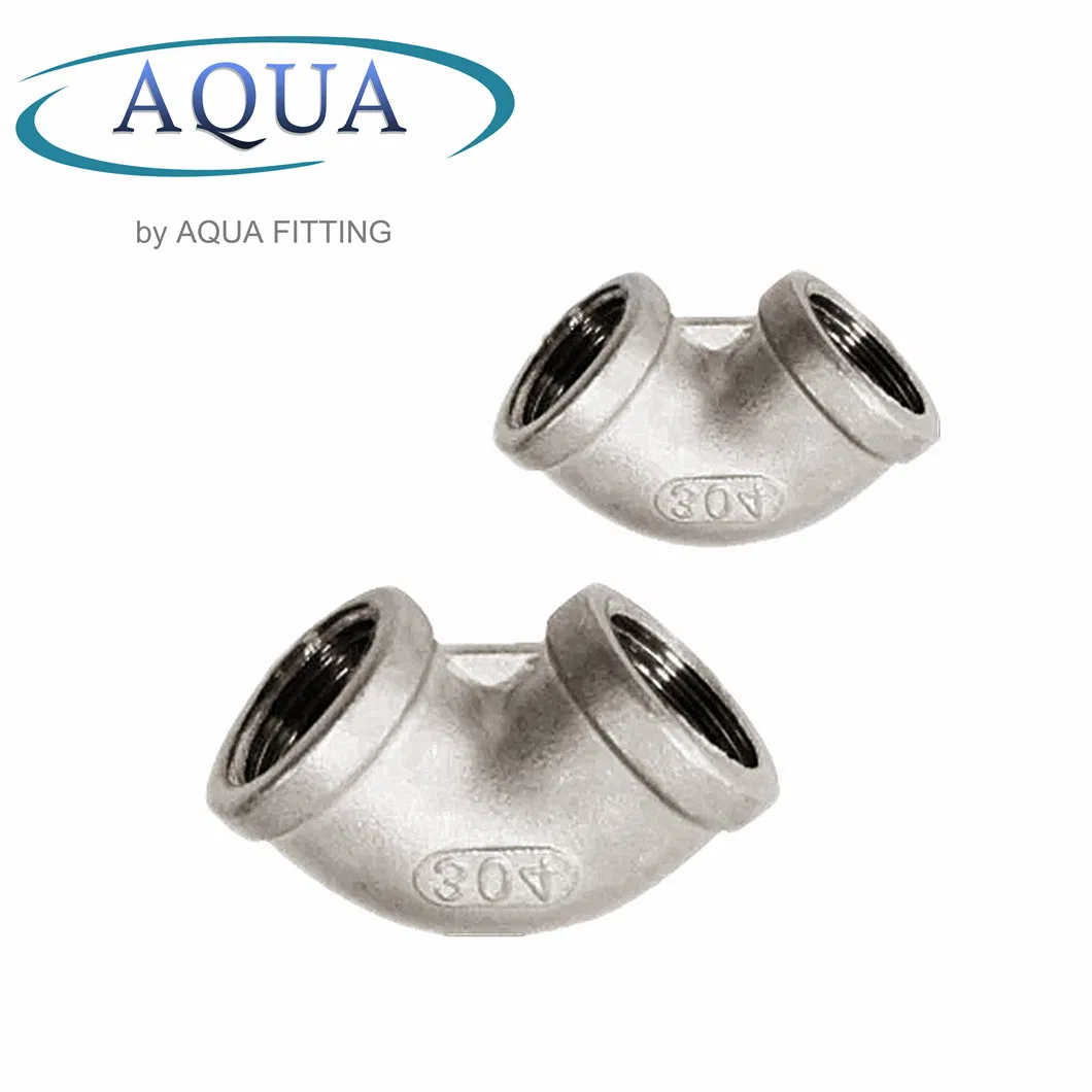 Malleable Steel Pipe Fittings/Forged Female Thread Elbow