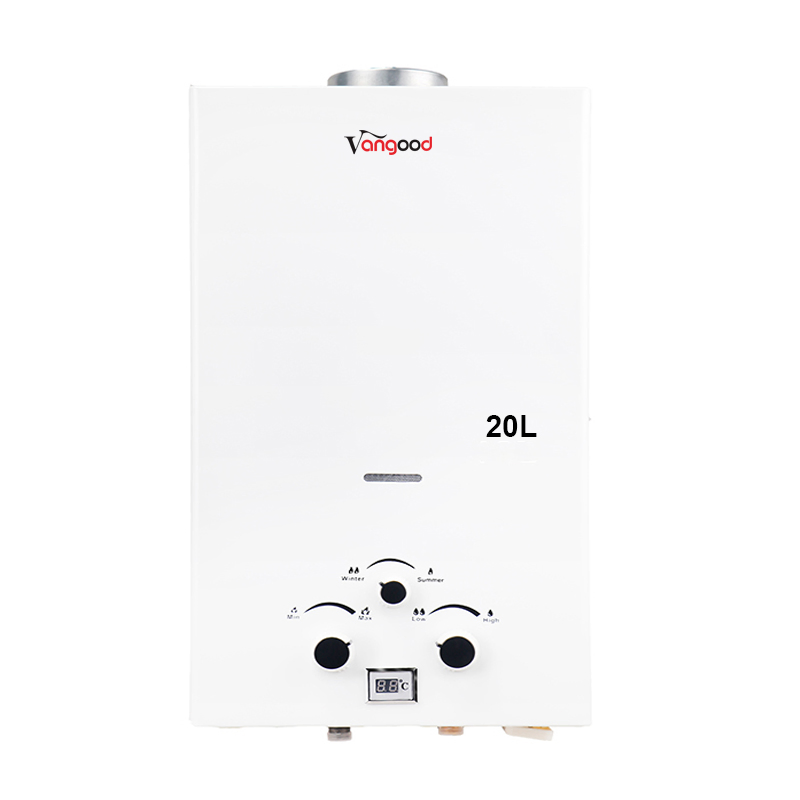 Проточный газовый водонагреватель Vangood 20 л