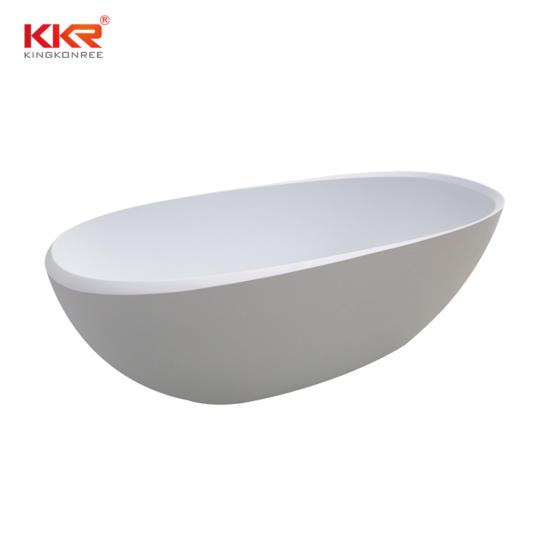 Угловая ванна из искусственного камня