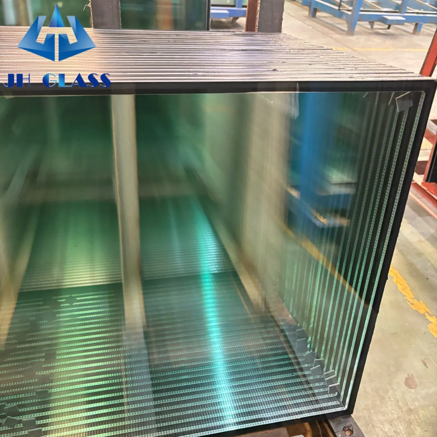 Thermal Insulation Custom Glass for High-Rise Curtain Wall Laminated