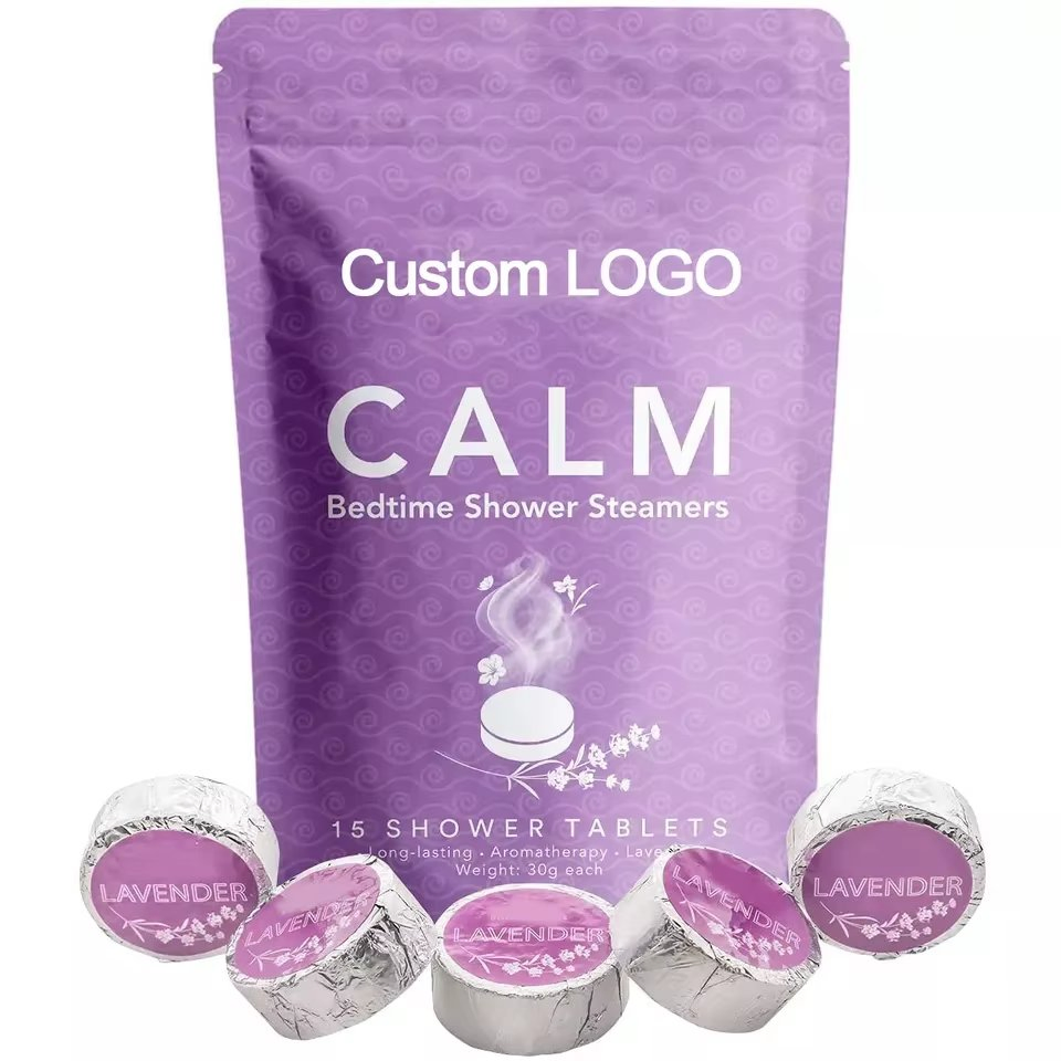 Calming Chamomile and Lavender Aromatherapy Shower Steamers