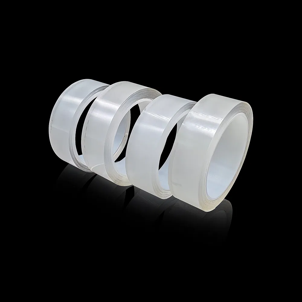 Custom Waterproof Transparent Nano Stick Tape Multipurpose Washable Double Sided Adhesive Tape Nano Tape