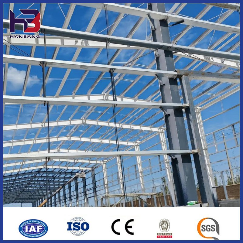 SGS Factory Supply Metal Construction Materials Prefabricated Steel Structure Workshop Building