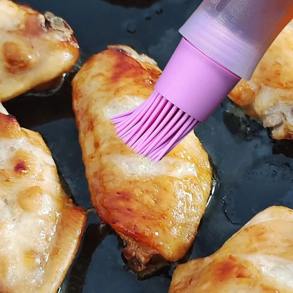 Silicone Oil Bottle Brush for Cooking Baking BBQ Grill