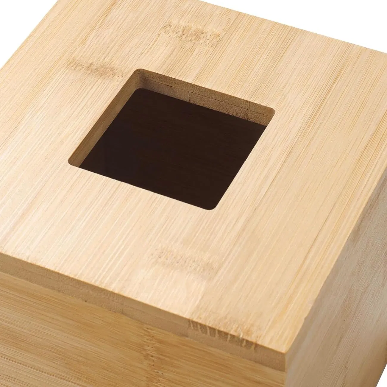 Natural, Environmentally Friendly, and Durable Wooden Tissue Box