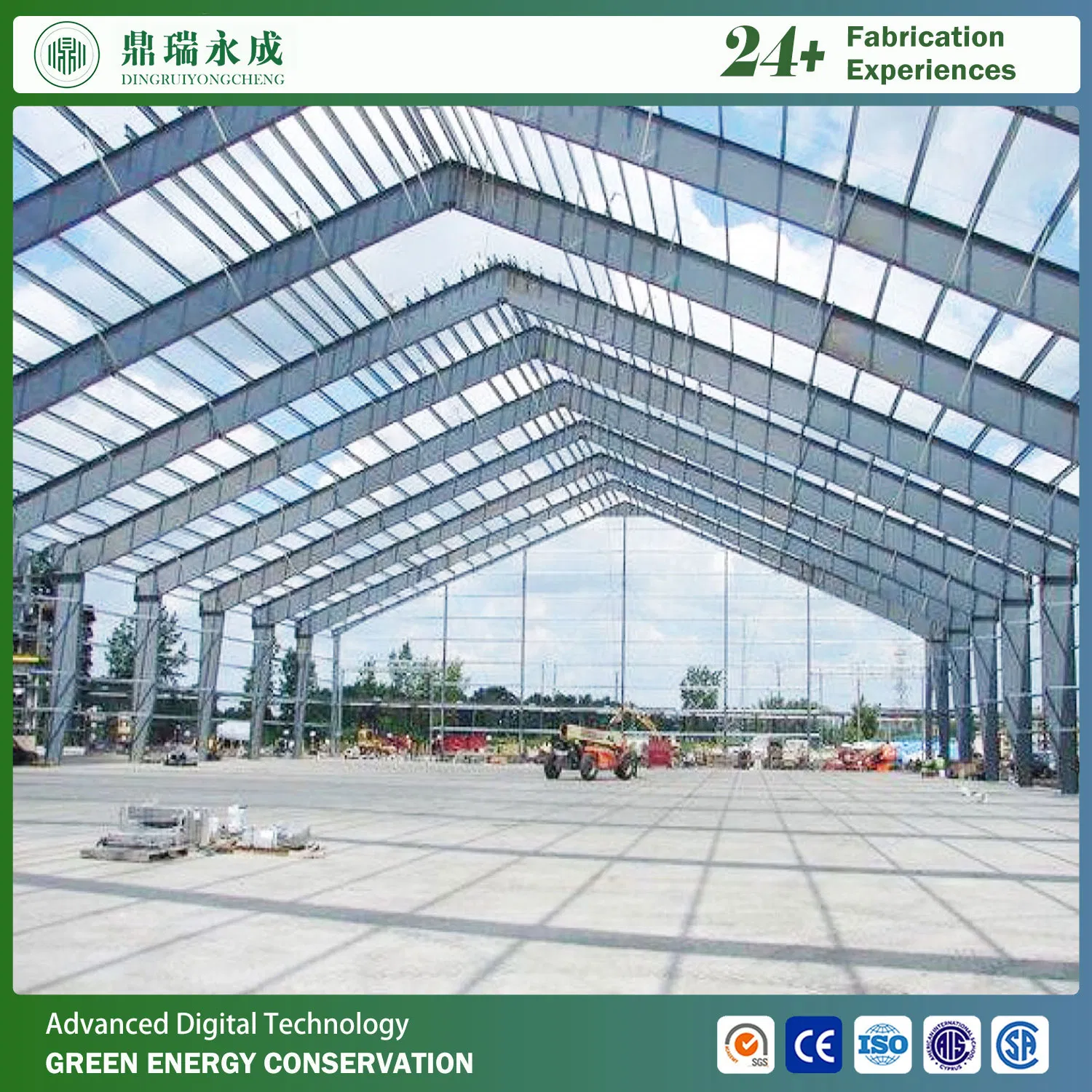 Customized Long Span Light Steel Frame Structure Warehouse