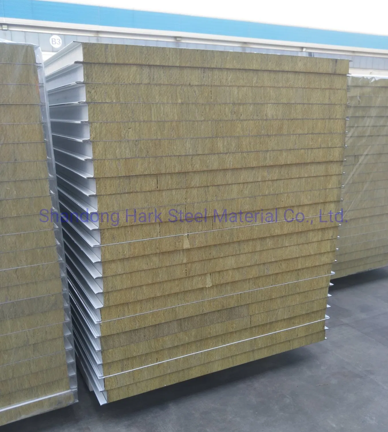 Factory Direct Sales Rockwool/EPS Foam Purification Sandwich Panel for Clean Room