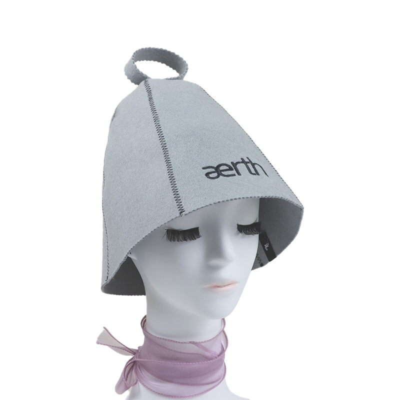 Sauna Hat, Vaporarium Hat, Wool Sauna Hat, Russian Banya Felt Bath Cap, Unisex Bathroom Sauna Accessories for Men Women