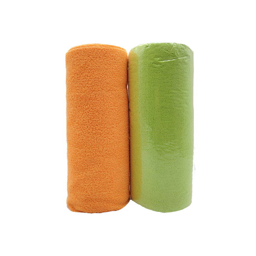 Quick-Dry Microfiber Towel Roll for Kitchen and Dish Cleaning