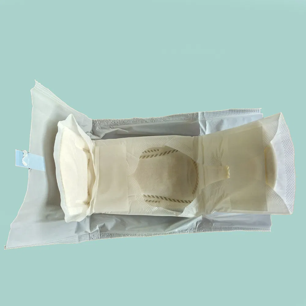 Cotton Herble Anion Function Sheet Functional Blue Green Chip Perfume Scented Magnetic Biodegradable Sanitary Napkins